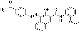 Pigment-Red-170-moleculaire structuur