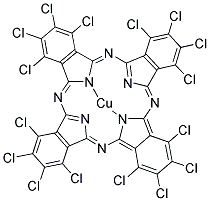 Pigment-groen-7-moleculaire structuur