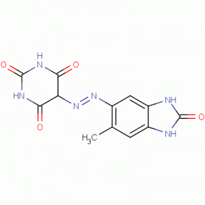 Pigment-oranje-64-moleculaire structuur